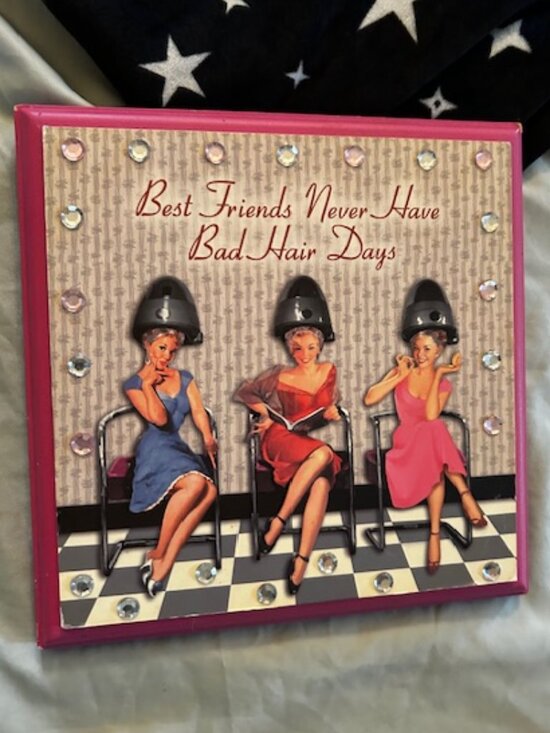 Other - 8 x 8' wood fun sign friends beauty shop